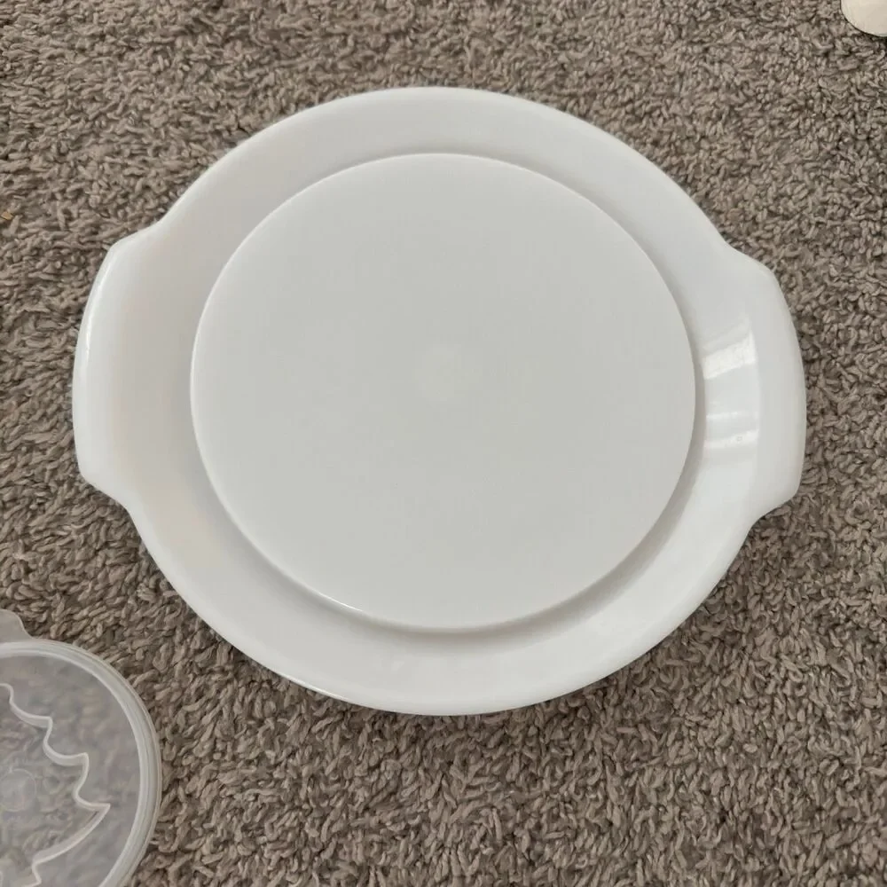 Vintage Tupperware Jel-N-Serve Jello Mold 616 Set w/ 4 Design Seals & Tray - USA
